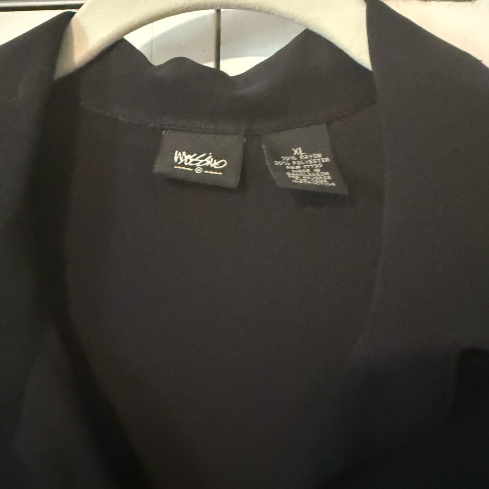 Y2K Collared Midi Dress with Tie Waist - Picture 3 of 3